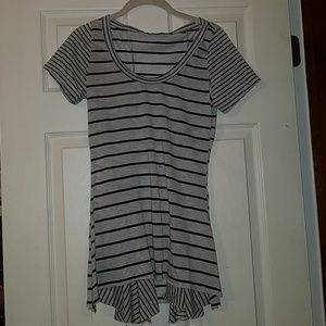 Juniors Striped Blouse